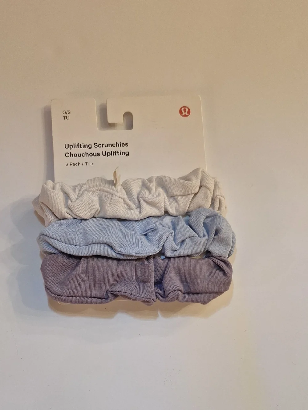 NWT Lululemon Uplifting Scrunchie 3 Pack